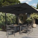 Sombrilla lateral aluminio led Sonora II