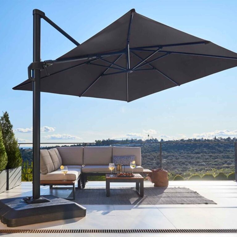 Sombrilla lateral aluminio led Sonora II