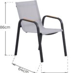 Silla comedor aluminio Calypso II