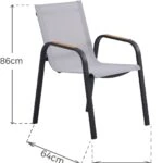 Silla comedor aluminio Calypso II