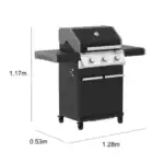 Barbacoa de gas Kenton II