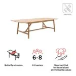 mesa comedro ext oasis inst