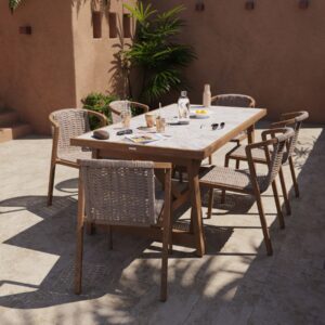 Mesa comedor Gaia 6 puestos