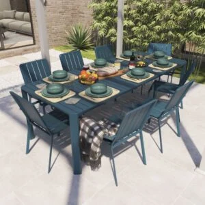 Mesa Comedor Idaho 8/10 puestos Azul Agata