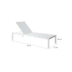 reposera lyra beta blanca medidas web