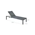 reposera lyra beta gris osc medidas