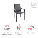 silla odyssea gris inst