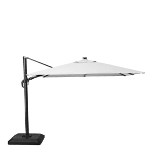 Sombrilla Lateral Sonora Led 290X290 Blanca