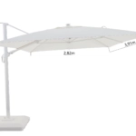 sombrilla sonora blanca medidas