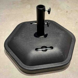 Base Sombrilla Central 46 KG Cemento