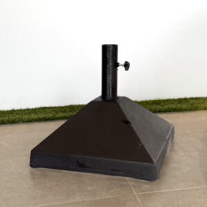 Base Sombrilla 30 Kg Piramidal Negra