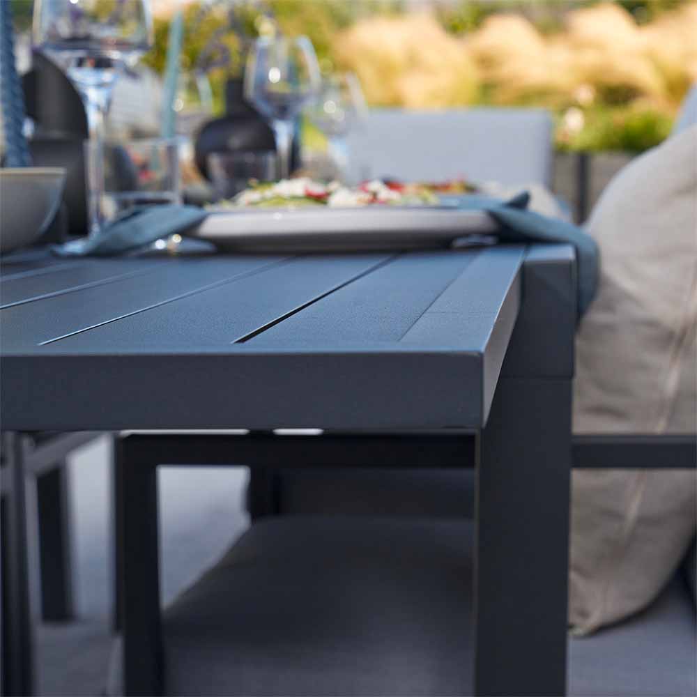 Dining table extendable aluminium Athena